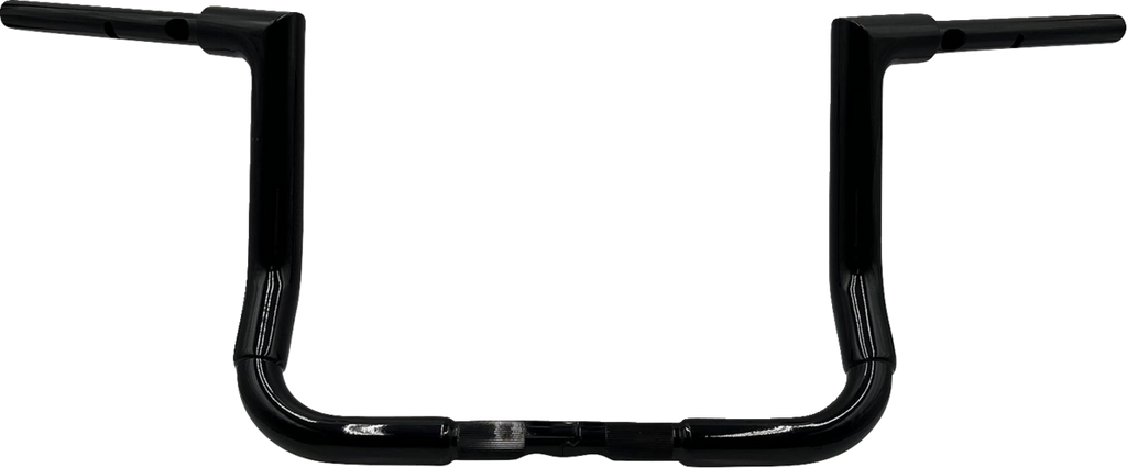 FAT BAGGERS INC. 1-1/2" EZ Install Flat Top Handlebar - 12" - Black 645012-B — image 1
