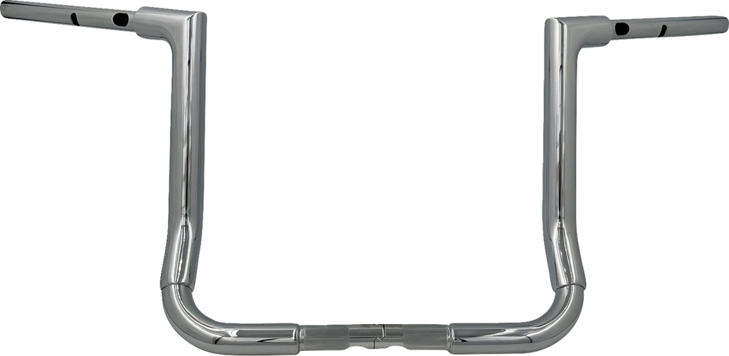 FAT BAGGERS INC. 1-1/2" EZ Install Flat Top Handlebar - 14" - Chrome 645014 — image 1