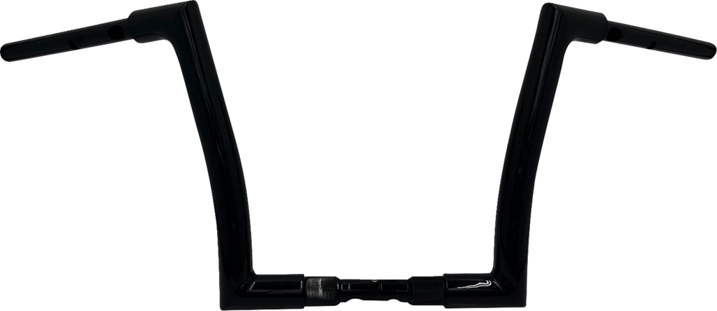FAT BAGGERS INC. 1-1/2" EZ Install Flat Top Handlebar - 12" - Black 648012-B — image 1