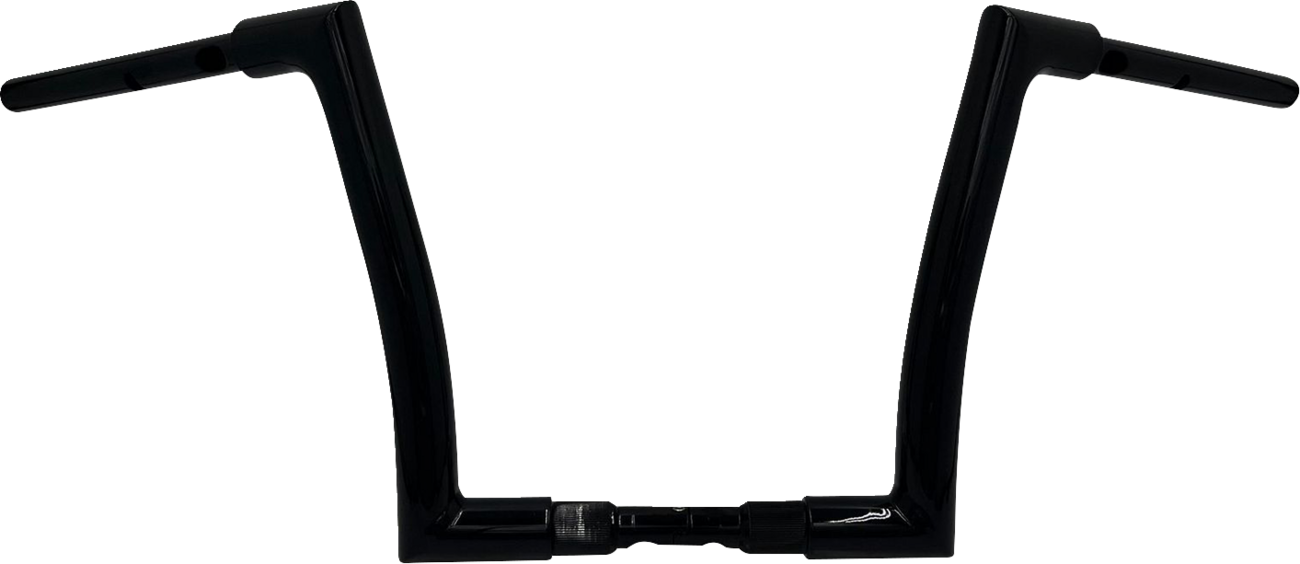FAT BAGGERS INC. 1-1/2" EZ Install Flat Top Handlebar - 12" - Black 648012-B — image 1