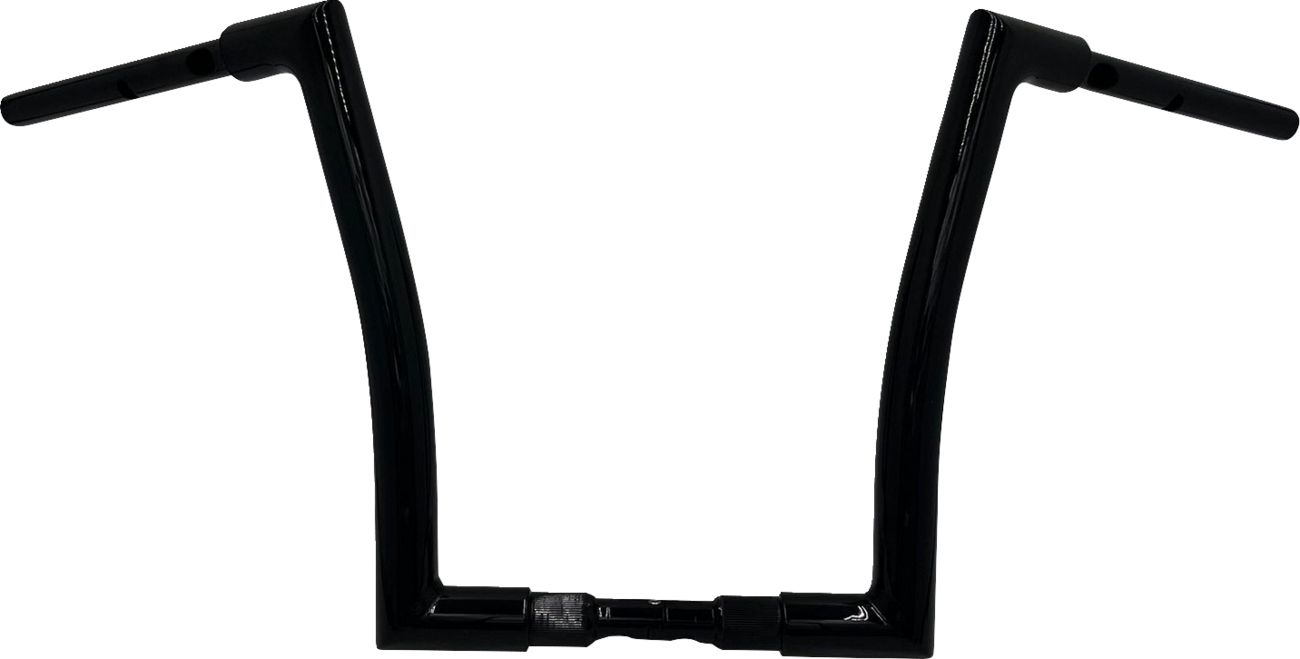 FAT BAGGERS INC. 1-1/2" EZ Install Flat Top Handlebar - 14" - Black 648014-B — image 1