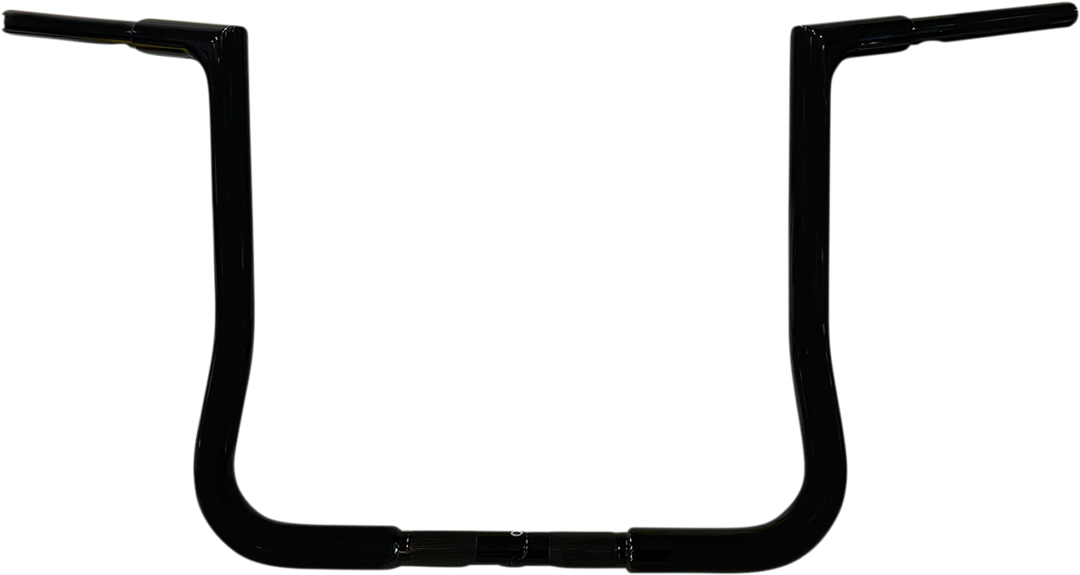 FAT BAGGERS INC. 1-1/2" EZ Install Flat Top Handlebar - 14" - Black 648014-B — image 2