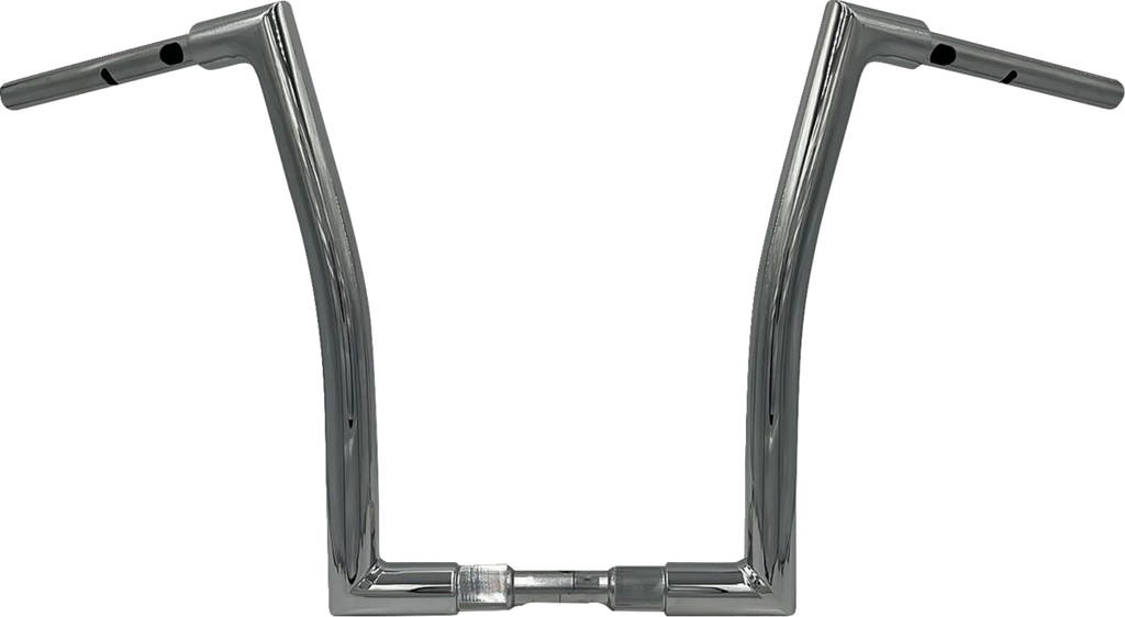 FAT BAGGERS INC. 1-1/2" EZ Install Flat Top Handlebar - 16" - Chrome 648016 — image 1