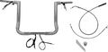FAT BAGGERS INC. 1-1/2" EZ Install Flat Top Handlebar - 14" - Chrome 649014 — image 1