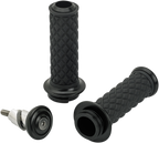BILTWELL Alumicore Grips - TBW - Black 6605-201-01 — image 1