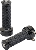 BILTWELL Alumicore Grips - Custom - Black 6606-201-01 — image 1