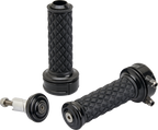 BILTWELL Alumicore Grips - Custom - Black 6606-201-01 — image 3