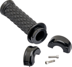 BILTWELL Alumicore Grips - Custom - Black 6606-201-01 — image 5