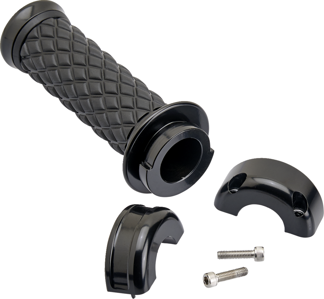 BILTWELL Alumicore Grips - Custom - Black 6606-201-01 — image 5
