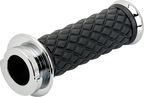 BILTWELL Alumicore Grips - TBW - Chrome 6608-105-01 — image 4