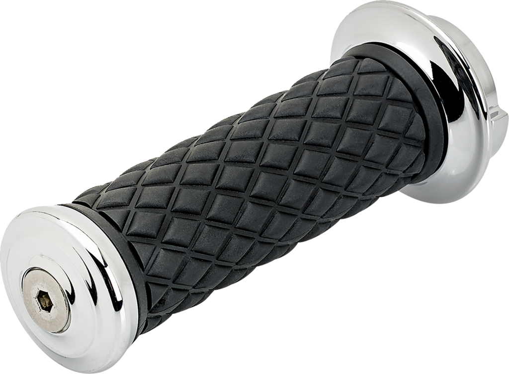 BILTWELL Alumicore Grips - TBW - Chrome 6608-105-01 — image 5