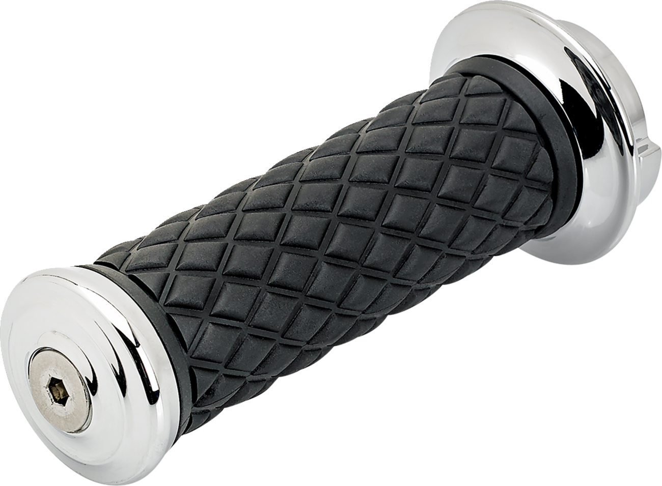 BILTWELL Alumicore Grips - TBW - Chrome 6608-105-01 — image 5