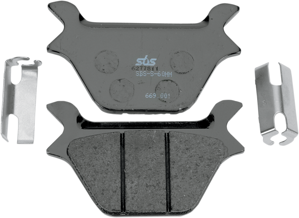 SBS Carbon Tech Brake Pads - Harley-Davidson 669H.CT — image 1