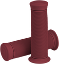 BILTWELL Kung Fu Grips - 1" - Oxblood 6701-0301 — image 1