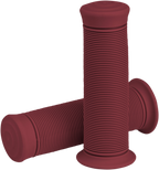 BILTWELL Kung Fu Grips - 1" - Oxblood 6701-0301 — image 1