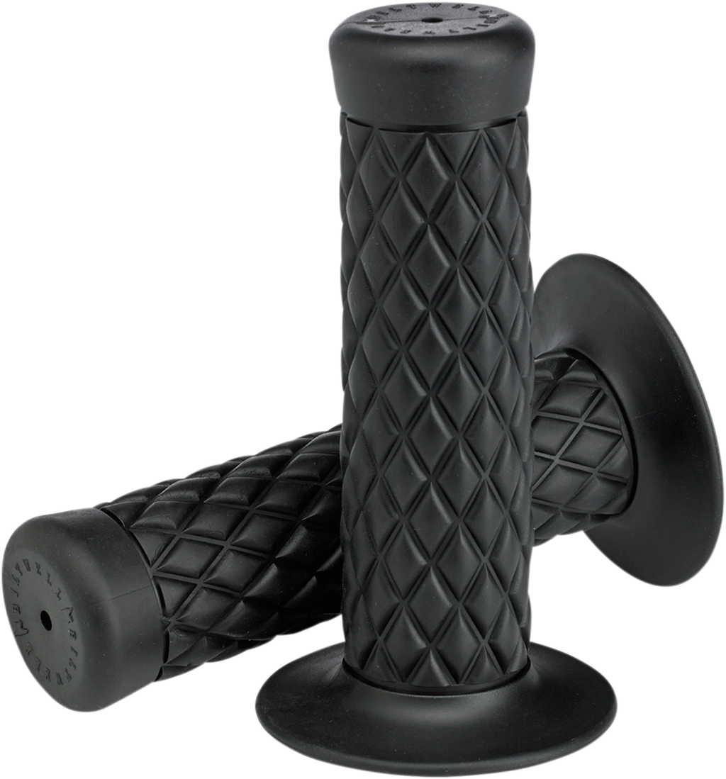BILTWELL Thruster Bar Grips - 1" - Black 6702-0101 — image 1