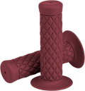 BILTWELL Thruster Bar Grips - 1" - Oxblood 6702-0301 — image 1