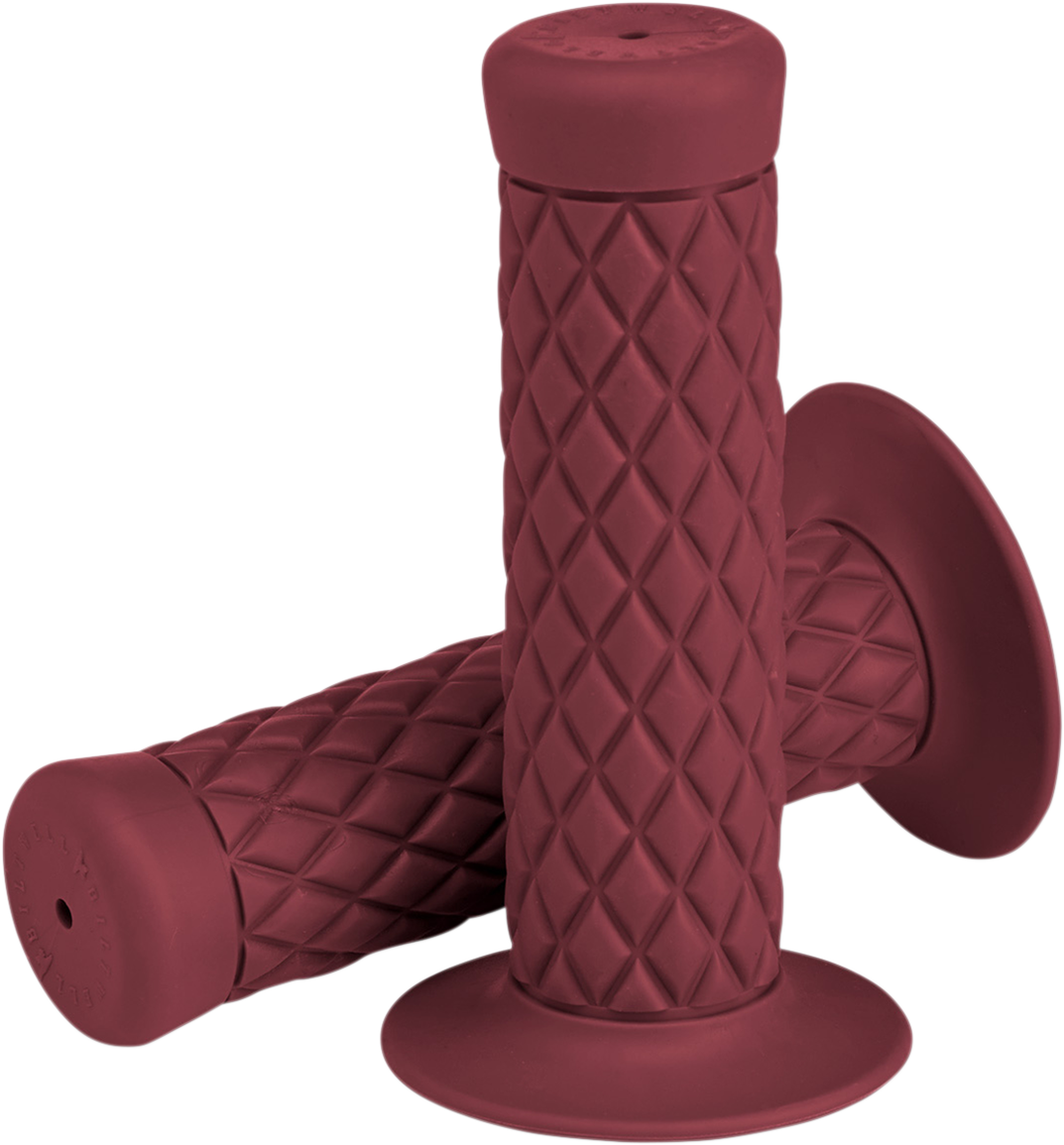 BILTWELL Thruster Bar Grips - 1" - Oxblood 6702-0301 — image 1