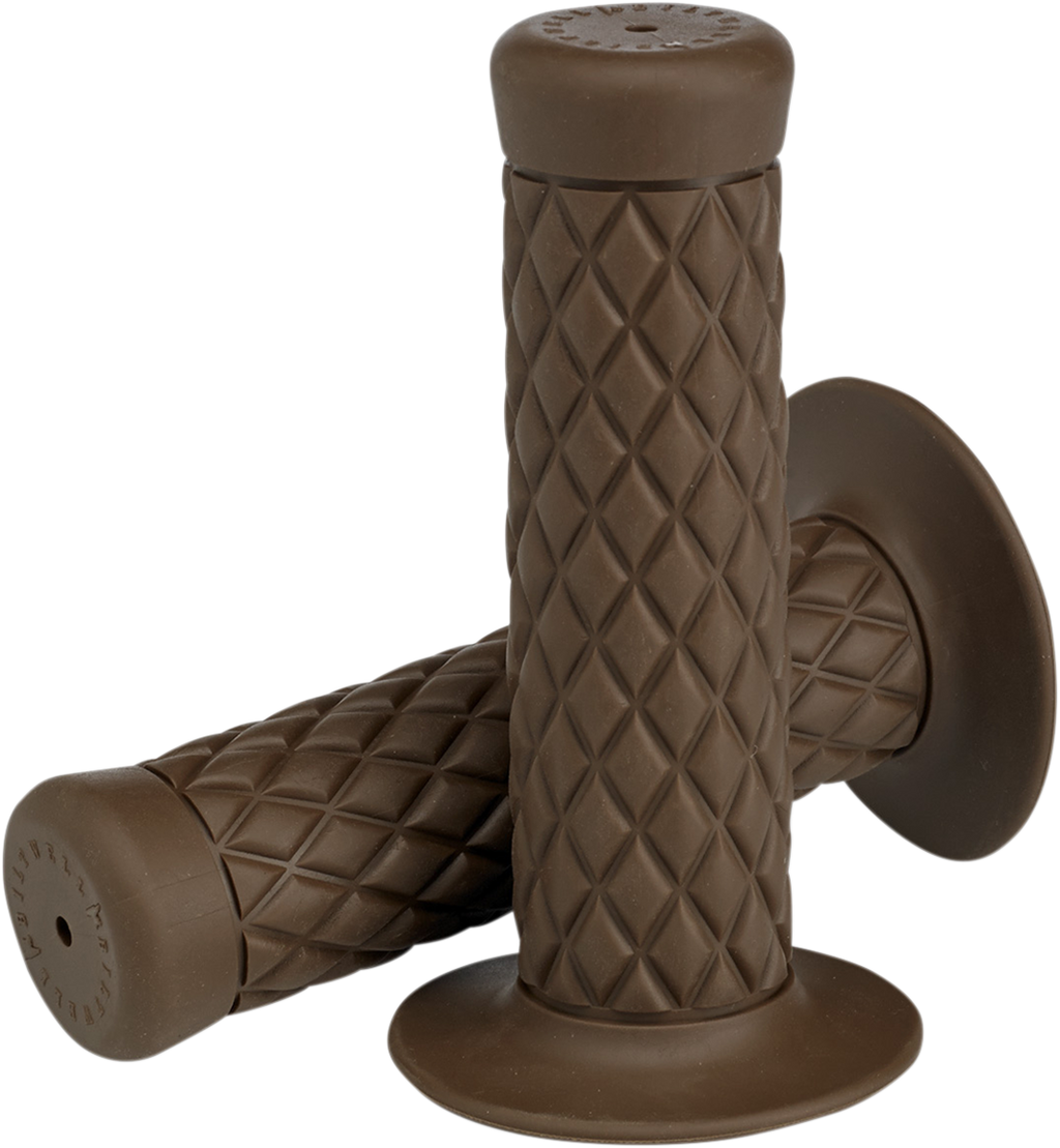 BILTWELL Thruster Bar Grips - 1" - Chocolate 6702-0401 — image 1