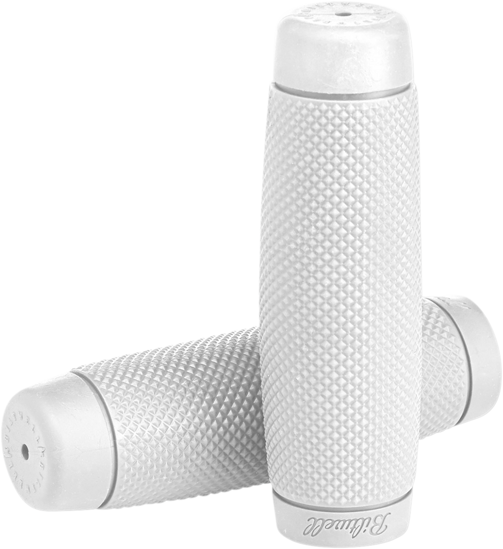 BILTWELL Recoil Bar Grips - 1" - White — image 1
