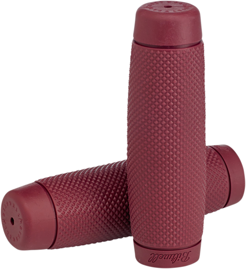 BILTWELL Recoil Bar Grips - 1" - Oxblood — image 1