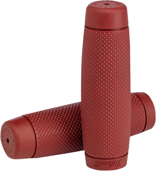 BILTWELL Recoil Bar Grips - 1" - Oxblood — image 2
