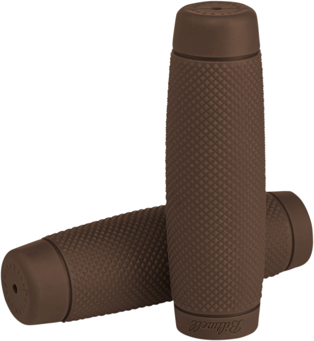 BILTWELL Recoil Bar Grips - 1" - Chocolate — image 1