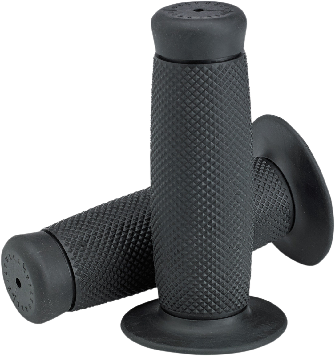 BILTWELL Renegade Bar Grips - 1" - Black 6704-0101 — image 1
