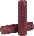 BILTWELL Torker Grips - 1" - Oxblood 6705-0301 — image 1