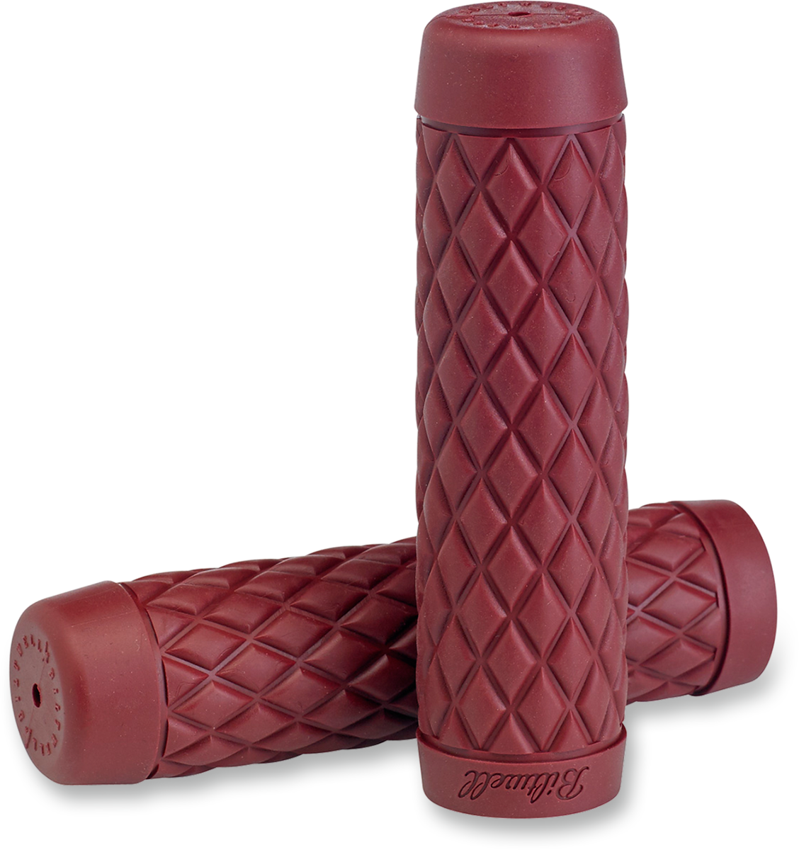 BILTWELL Torker Grips - 1" - Oxblood 6705-0301 — image 2