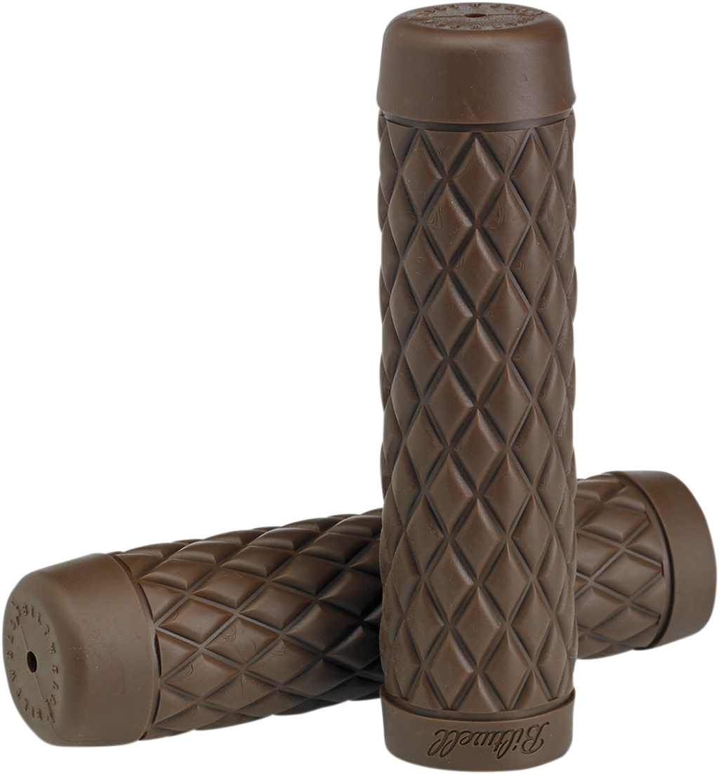 BILTWELL Torker Grips - 1" - Chocolate 6705-0401 — image 1