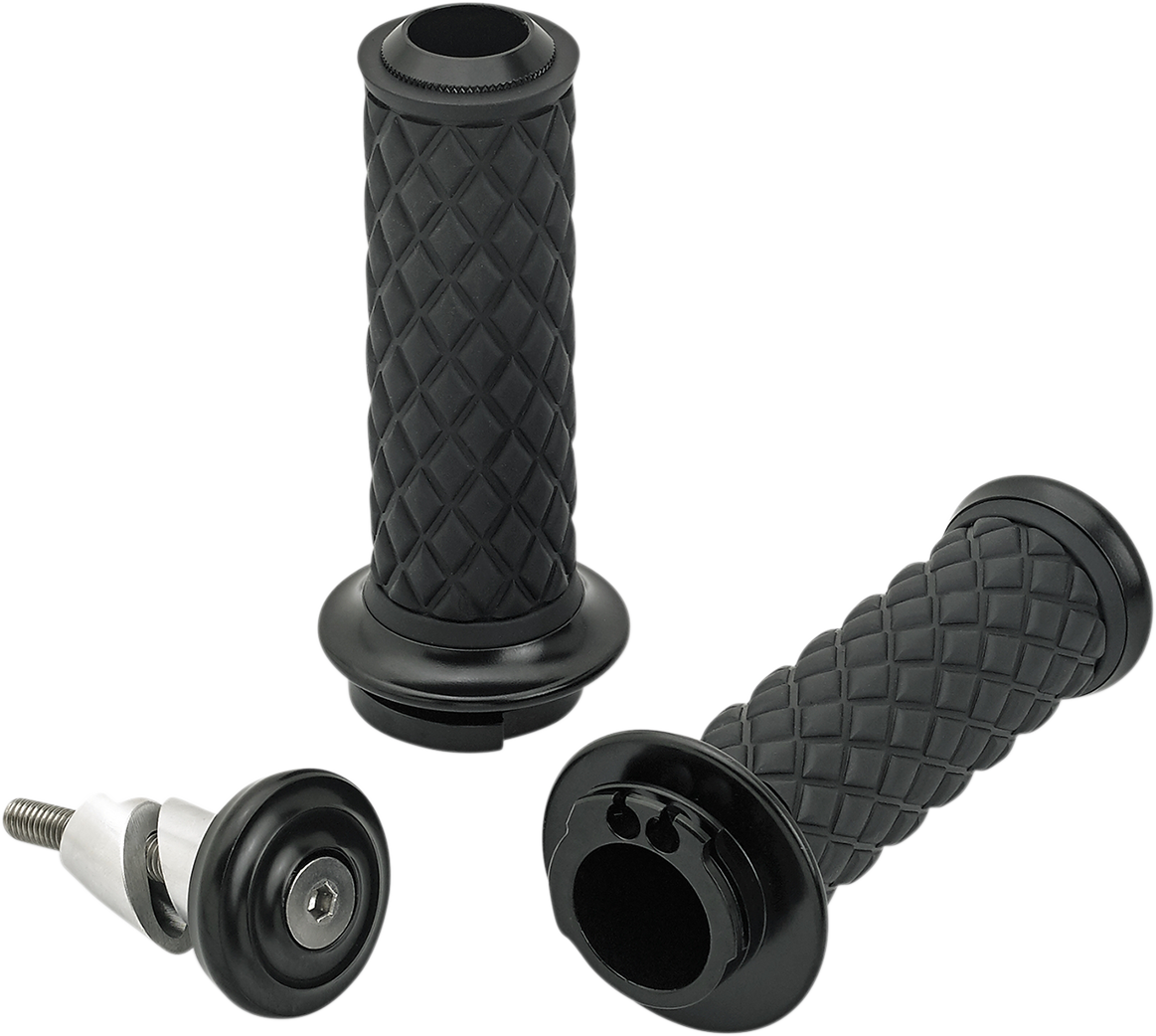 BILTWELL Alumicore Grips - Replacement - Oxblood 6706-0301 — image 2