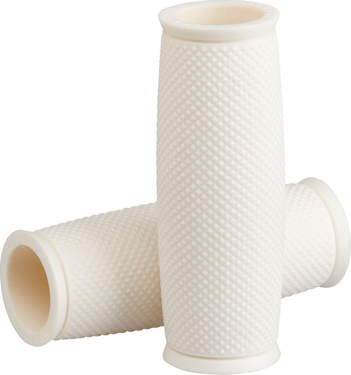 BILTWELL Replacement Alumicore Grip Sleeves - 1" - Recoil - White — image 1
