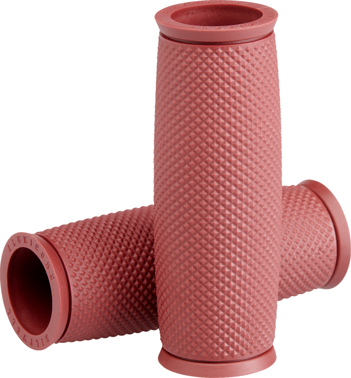 BILTWELL Replacement Alumicore Grip Sleeves - 1" - Recoil - Oxblood — image 1