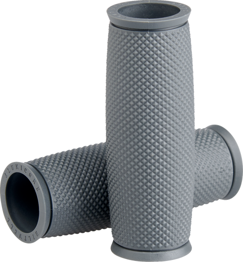 BILTWELL Replacement Alumicore Grip Sleeves - 1" - Recoil - Gray — image 1