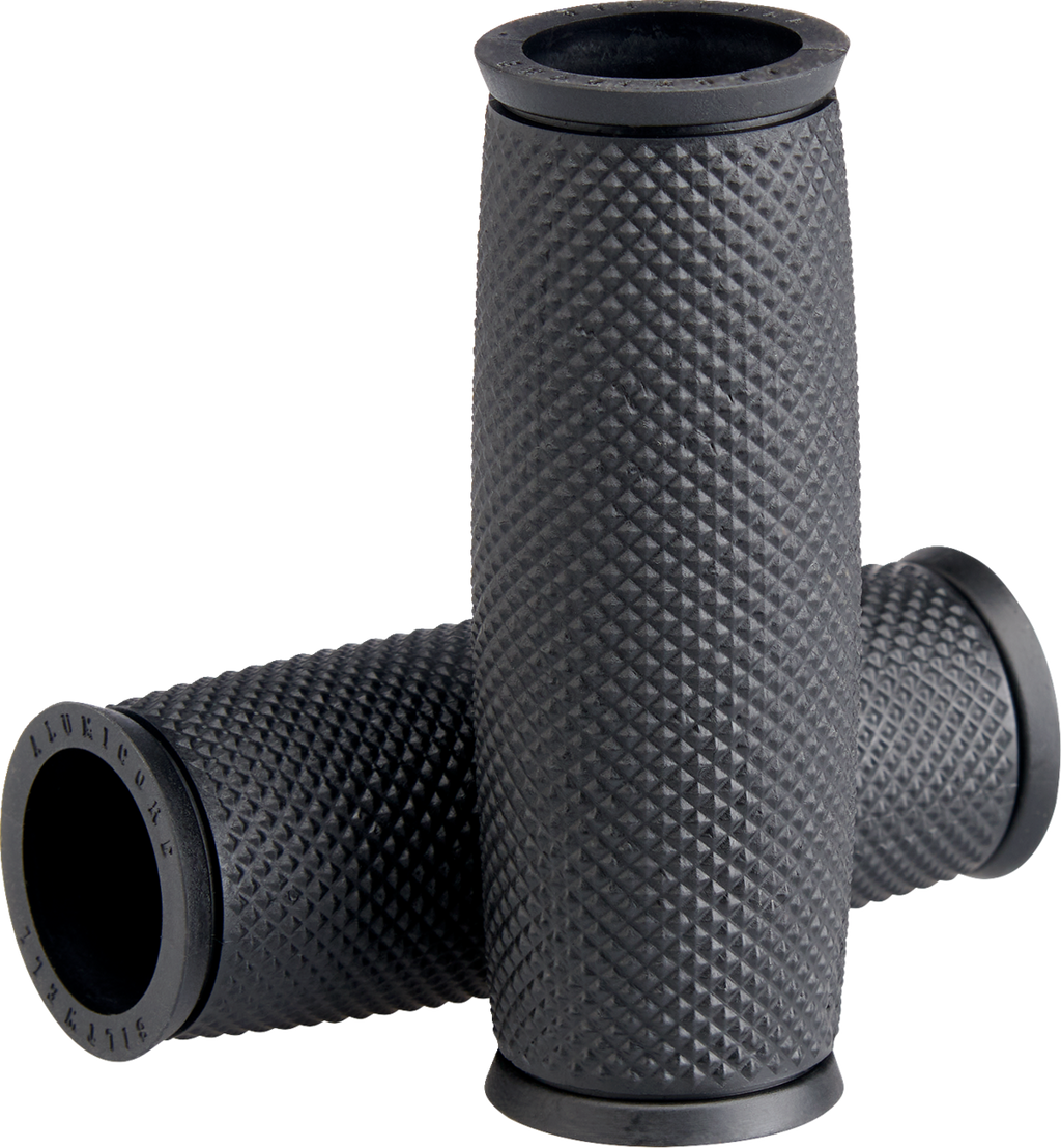 BILTWELL Replacement Alumicore Grip Sleeves - 1" - Recoil - Gray — image 2