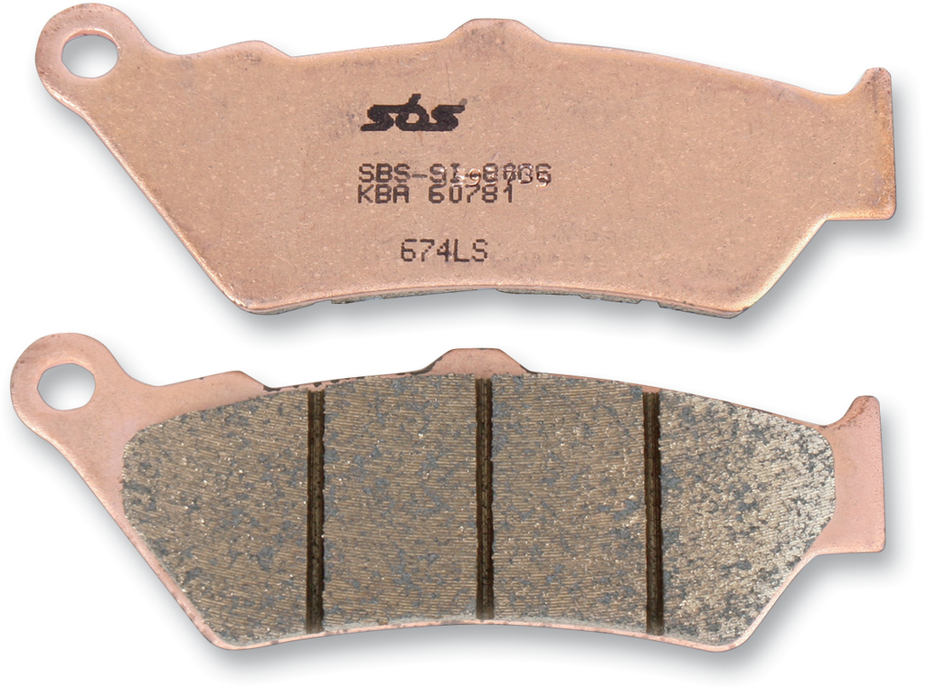 SBS LS Brake Pads 674LS — image 1