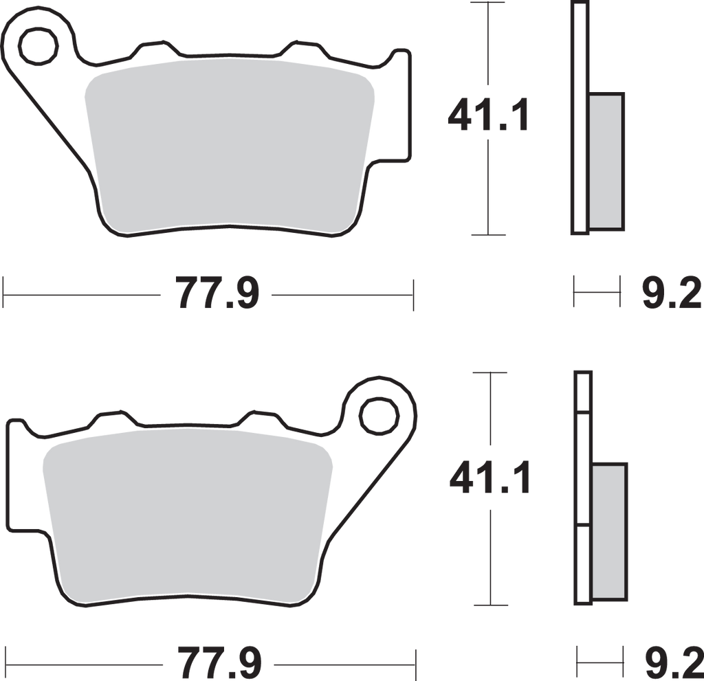 SBS LS Brake Pads 675LS — image 2