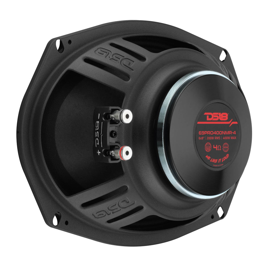 DS18 69PRO400NMR-4 6x9” High-Sensitivity Professional Midrange Loudspeaker with Neodymium Magnet | 200W RMS 4-Ohm — image 4