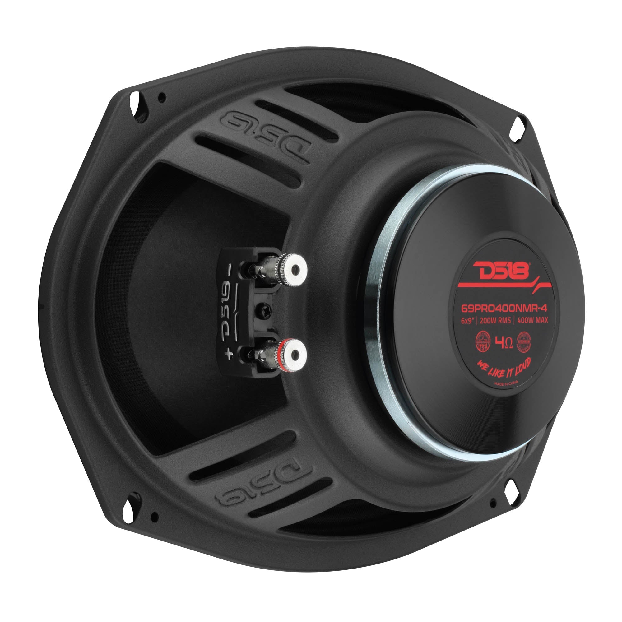 DS18 69PRO400NMR-4 6x9” High-Sensitivity Professional Midrange Loudspeaker with Neodymium Magnet | 200W RMS 4-Ohm — image 4