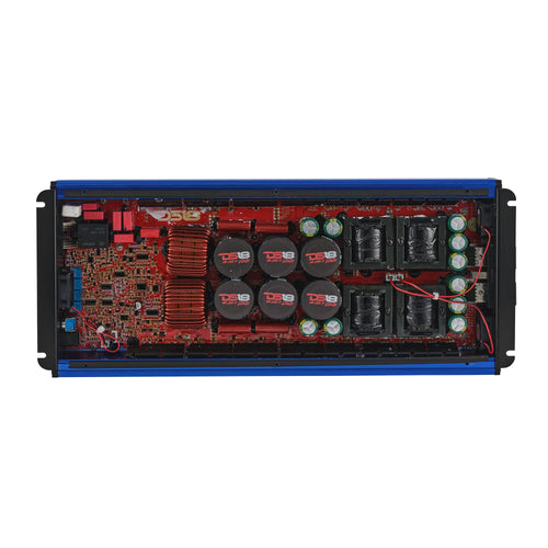 DS18 FRP-8K/BL Compact Monoblock Class-D Full-Range Amplifier | 8000W RMS - Blue — image 2