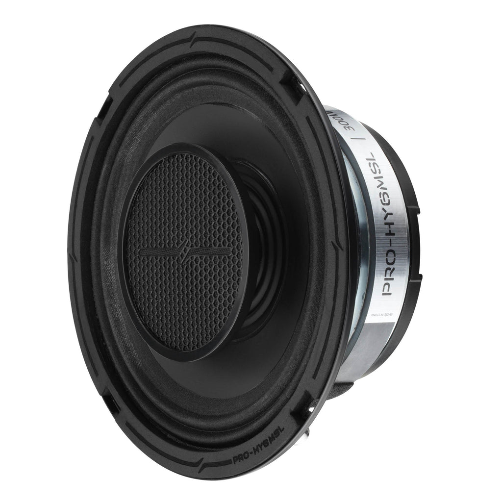 DS18 PRO-HY6MSL PRO 6.5" Shallow Coaxial Hybrid Mid-Range Loudspeaker with Built-in Driver | 150W RMS 8-Ohm — image 7