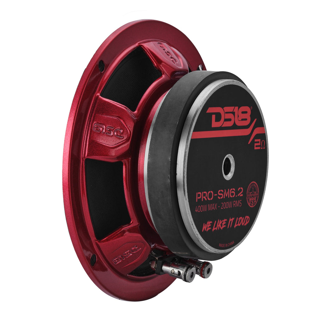 DS18 PRO-SM6.2 PRO 6.5" Slim Mid-Range Loudspeaker with Water-Resistant Cone | 200W RMS 2-Ohm — image 4