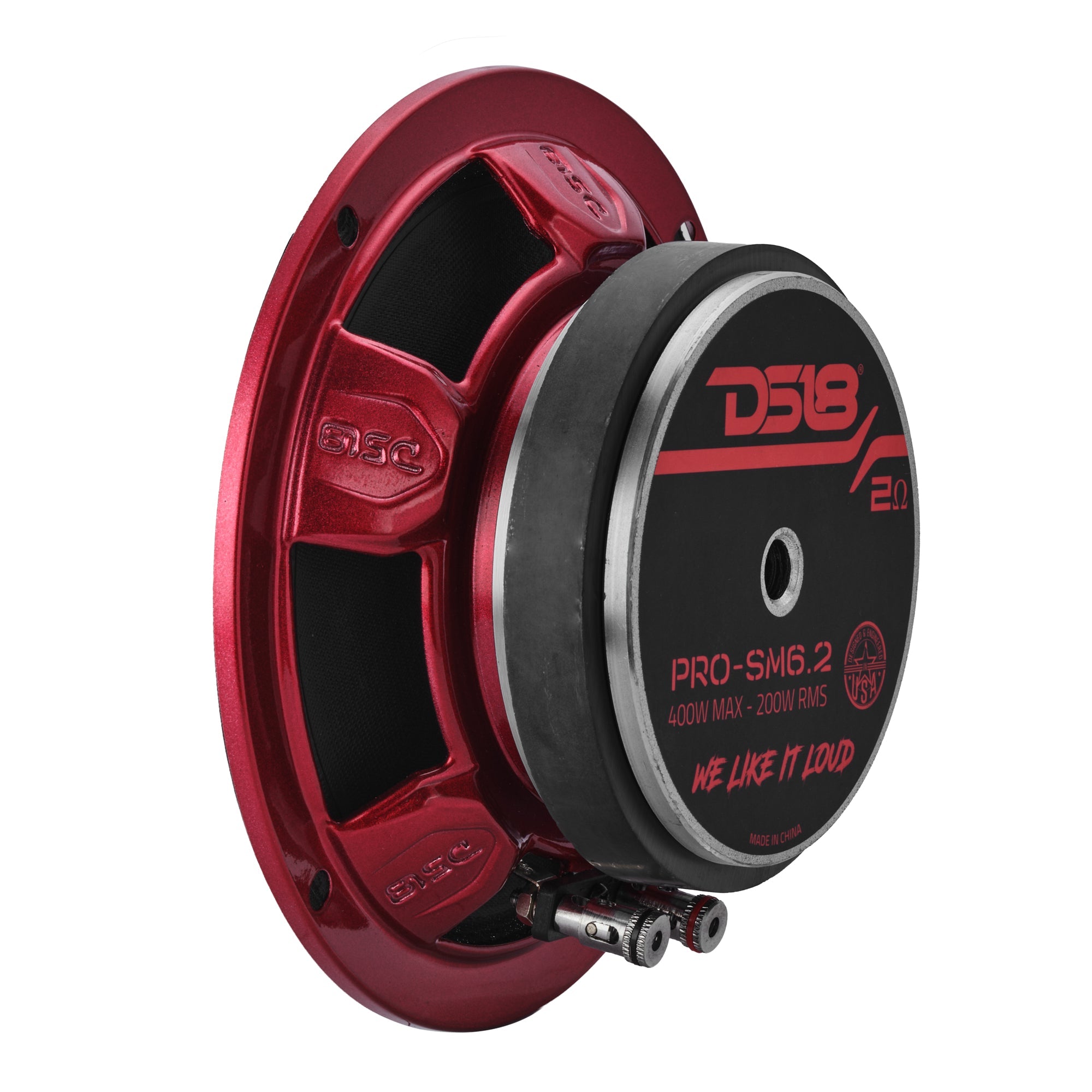 DS18 PRO-SM6.2 PRO 6.5" Slim Mid-Range Loudspeaker with Water-Resistant Cone | 200W RMS 2-Ohm — image 4