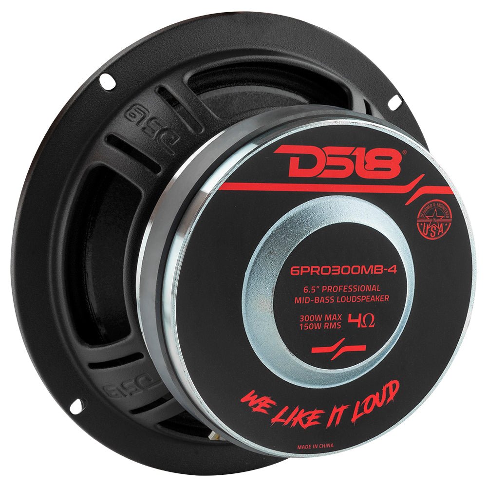 DS18 6PRO300MB-4 6.5" Mid-Bass Loudspeaker 150 Watts Rms 4-Ohm — image 4