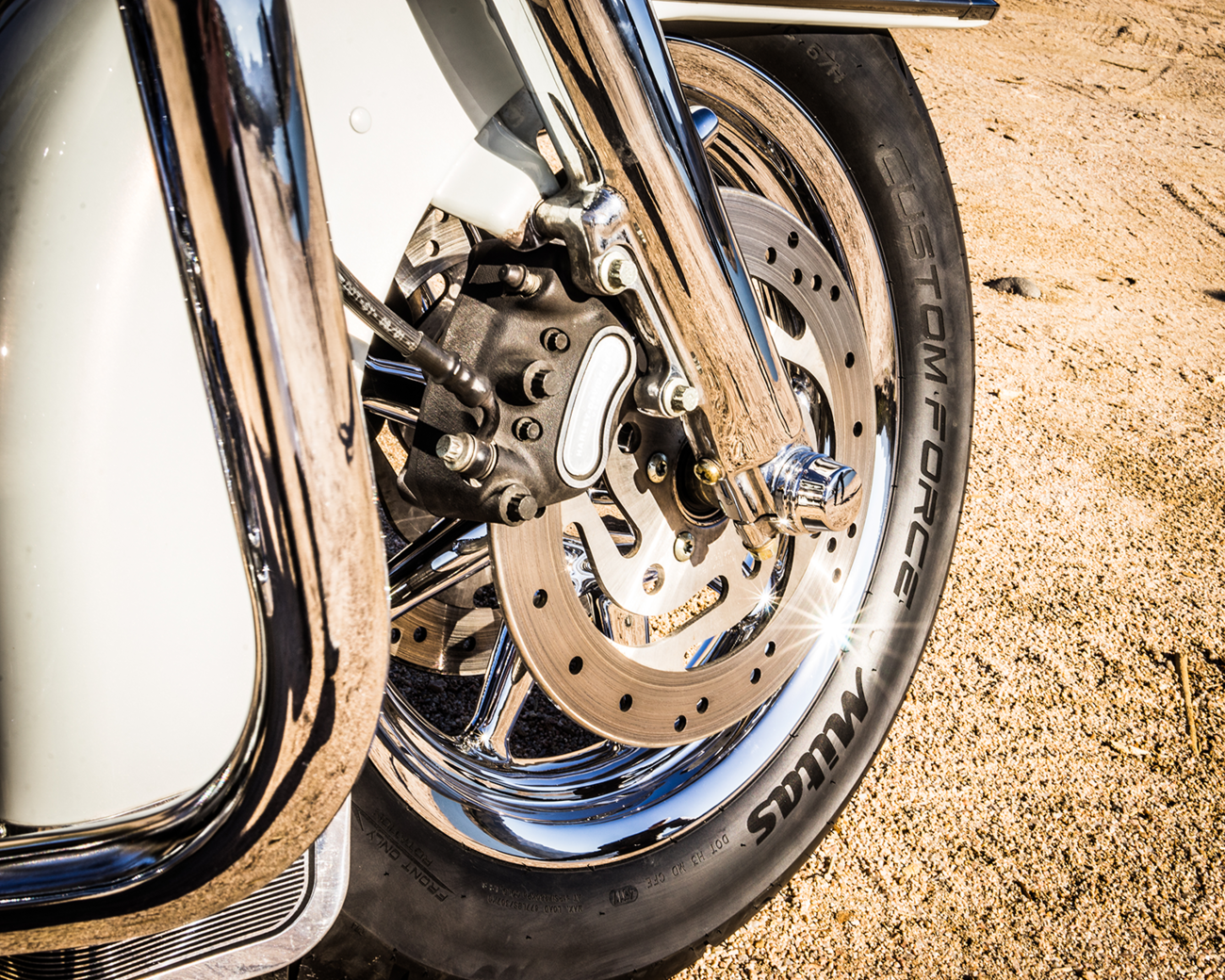 MITAS Tire - Custom Force - Front - 80/90-21 | MH90-21 - 54H 70000036 — image 3
