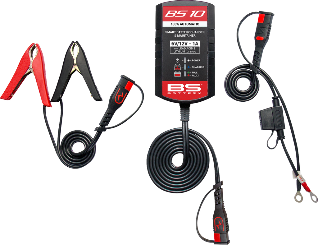 BS Battery BS10 Smart Battery Charger & Maintainer - 700571 — image 1