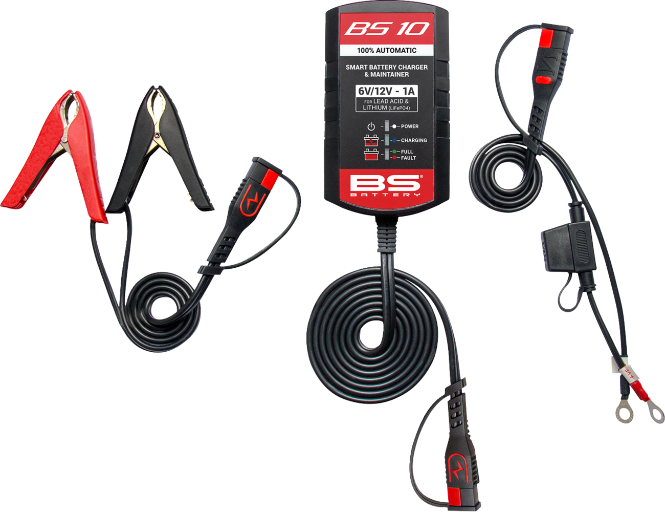 BS Battery BS10 Smart Battery Charger & Maintainer - 700571 — image 1