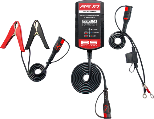 BS Battery BS10 Smart Battery Charger & Maintainer - 700571 — image 1