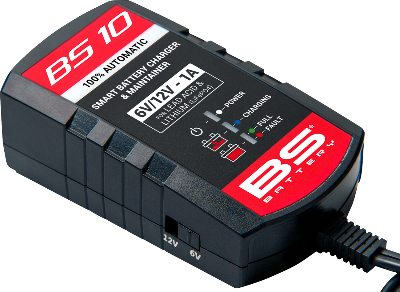 BS Battery BS10 Smart Battery Charger & Maintainer - 700571 — image 3
